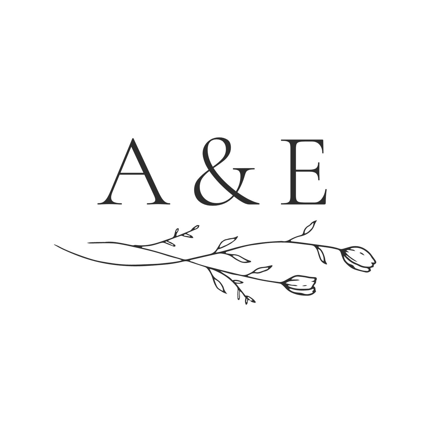 INITIALS #26 Custom Confetti Stickers