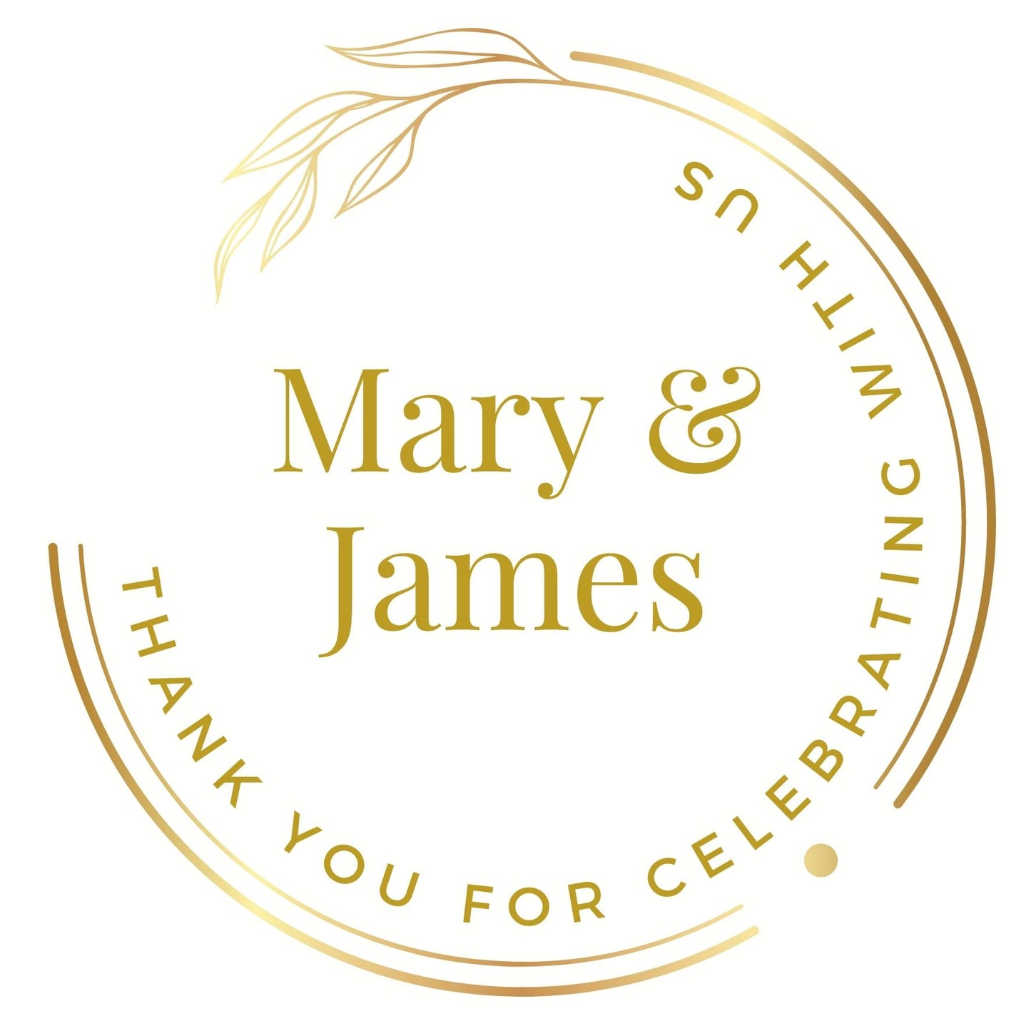 NAMES #35 Custom Confetti Stickers