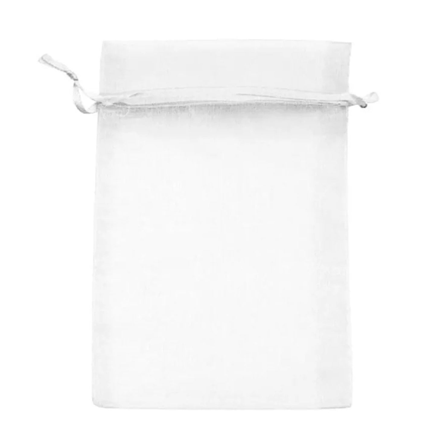 White Organza Bags