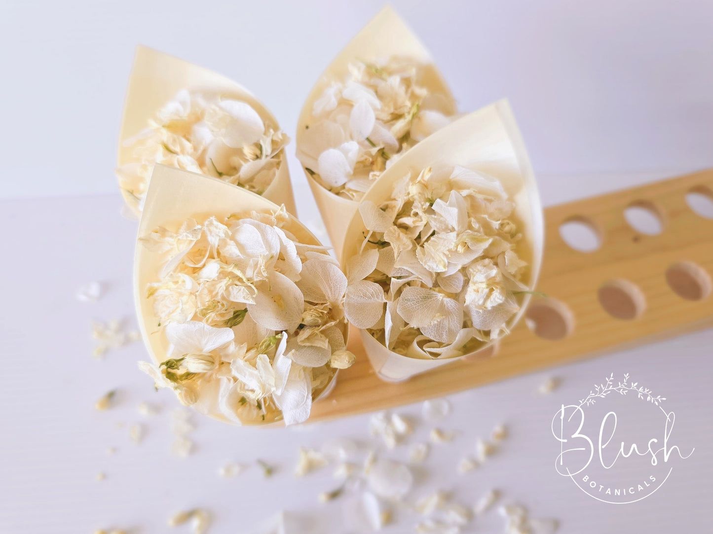 'IVORY ELEGANCE' Hydrangea Confetti Blend