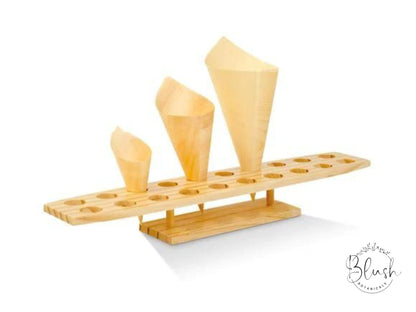 Timber Cone Stand Wedding Bundle (20 Cones)