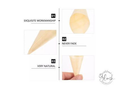 Bamboo Confetti Cones