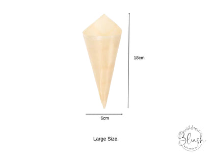 Bamboo Confetti Cones