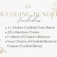 Timber Cone Stand Wedding Bundle (20 Cones)