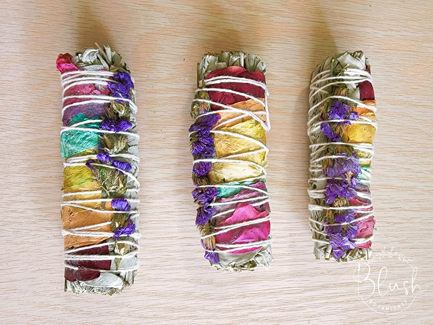 'SEVEN CHAKRA' White Sage Smudge Stick