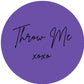 THROW ME #6 Confetti Pre-Printed Sticker