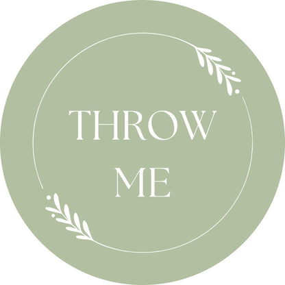 TOSS ME #1 Confetti Pre-Printed Stickers