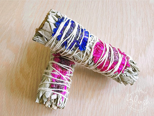 'BLISSFUL' White Sage Smudge Stick