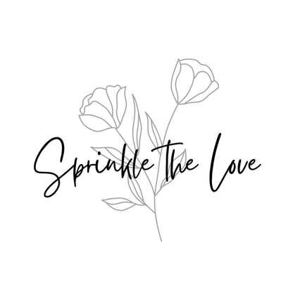 SPRINKLE THE LOVE #2 Confetti Pre-Printed Stickers