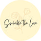 SPRINKLE THE LOVE #2 Confetti Pre-Printed Stickers