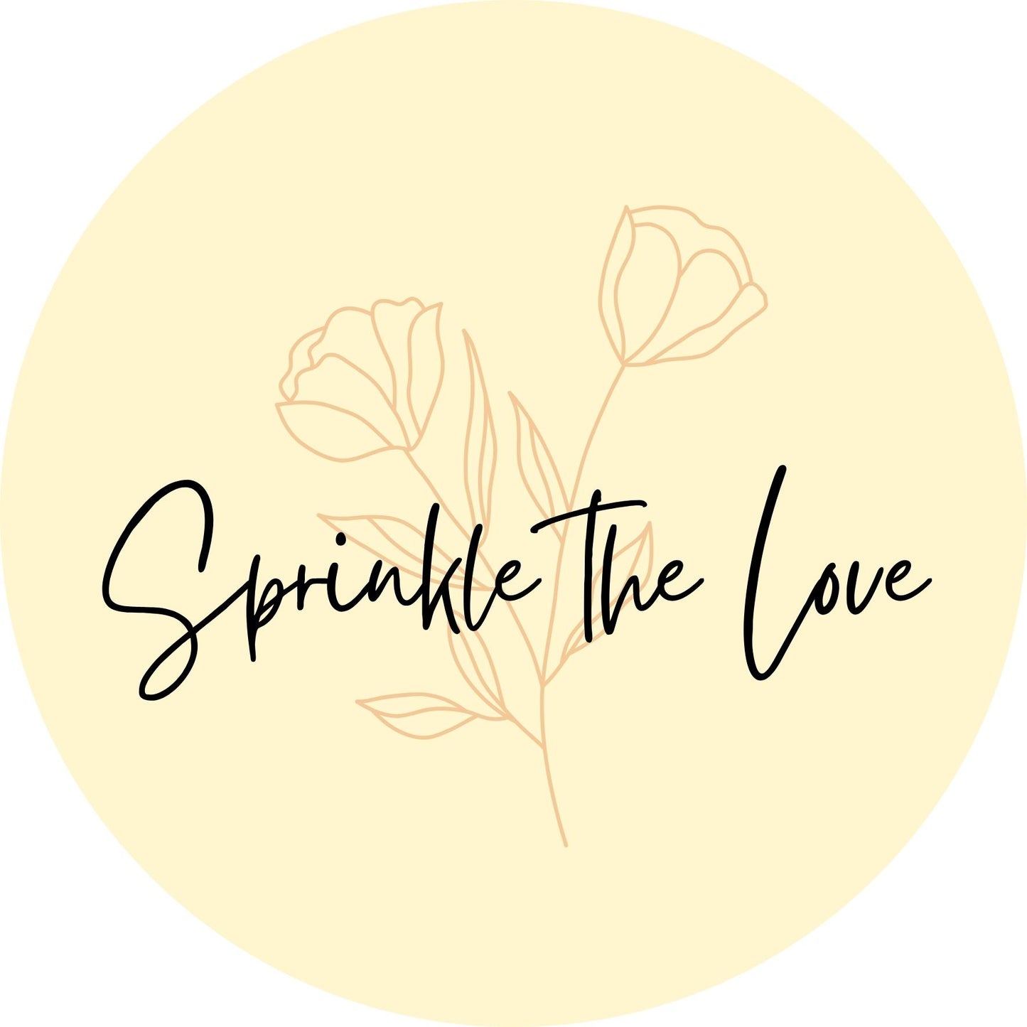 SPRINKLE THE LOVE #2 Confetti Pre-Printed Stickers