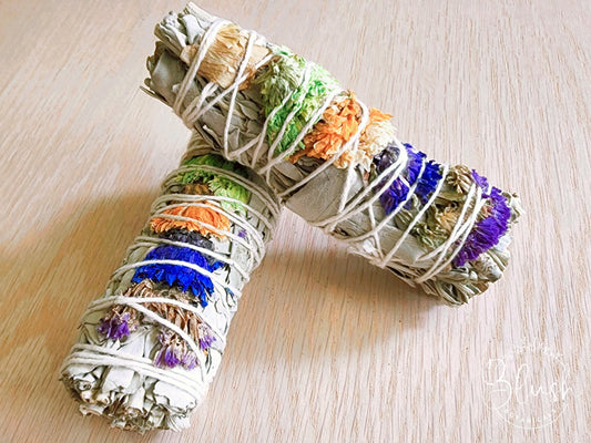 'GOOD VIBES' White Sage Smudge Stick