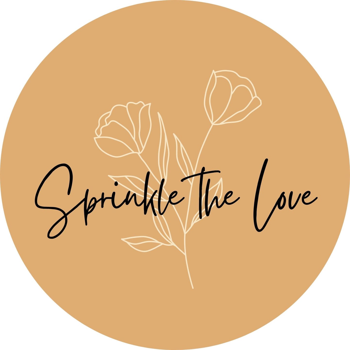 SPRINKLE THE LOVE #2 Confetti Pre-Printed Stickers