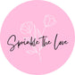 SPRINKLE THE LOVE #2 Confetti Pre-Printed Stickers