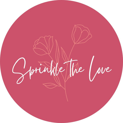 SPRINKLE THE LOVE #2 Confetti Pre-Printed Stickers