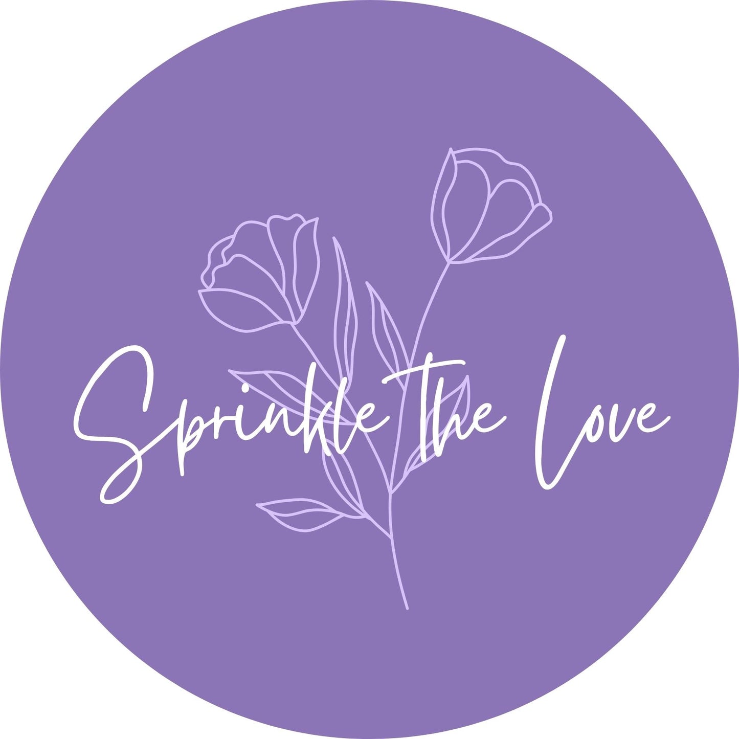 SPRINKLE THE LOVE #2 Confetti Pre-Printed Stickers