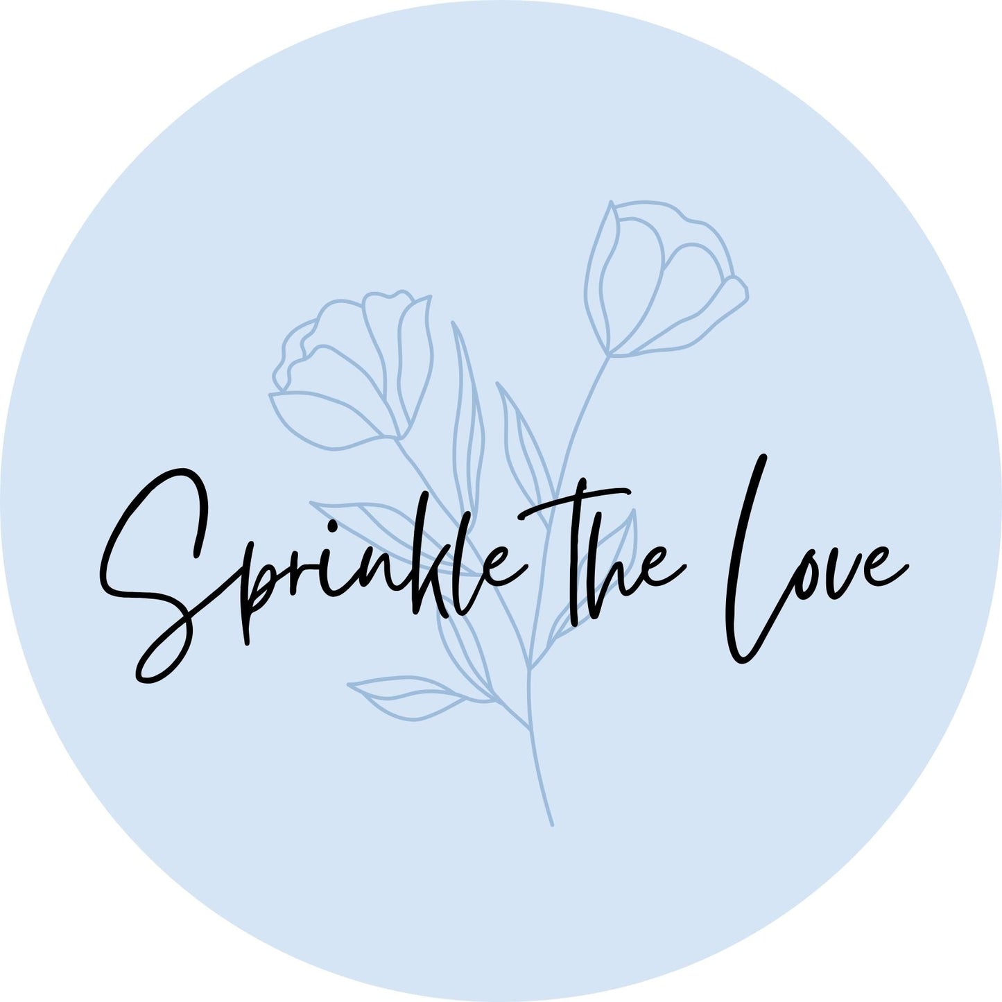 SPRINKLE THE LOVE #2 Confetti Pre-Printed Stickers