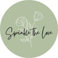 SPRINKLE THE LOVE #2 Confetti Pre-Printed Stickers