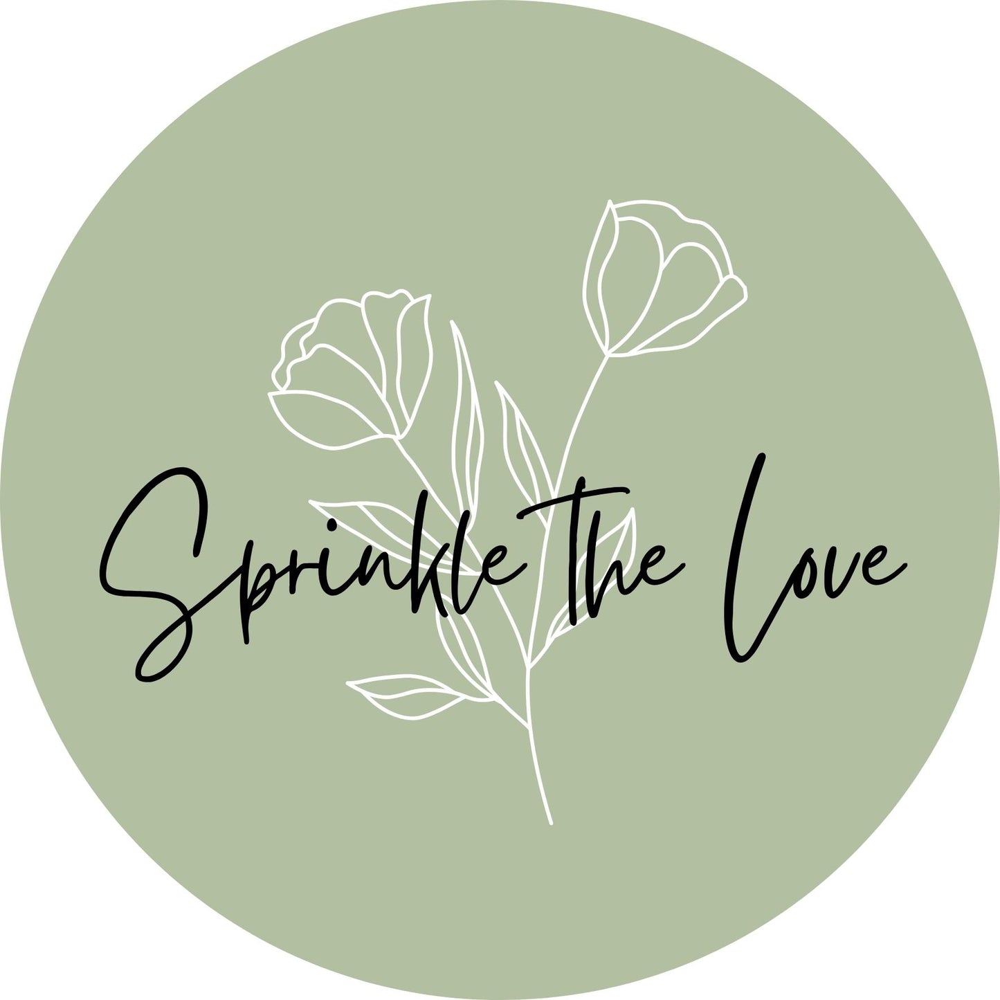 SPRINKLE THE LOVE #2 Confetti Pre-Printed Stickers