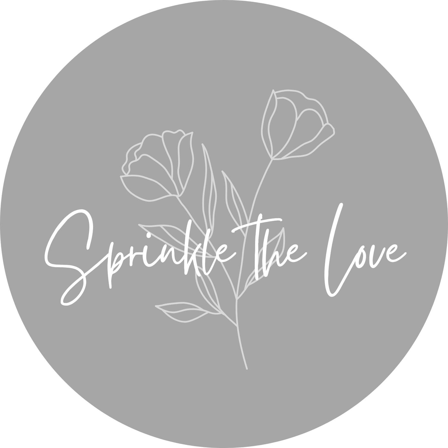 SPRINKLE THE LOVE #2 Confetti Pre-Printed Stickers