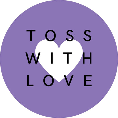 TOSS WITH LOVE #3 Confetti Pre-Printed Stickers