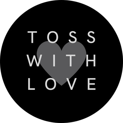 TOSS WITH LOVE #3 Confetti Pre-Printed Stickers