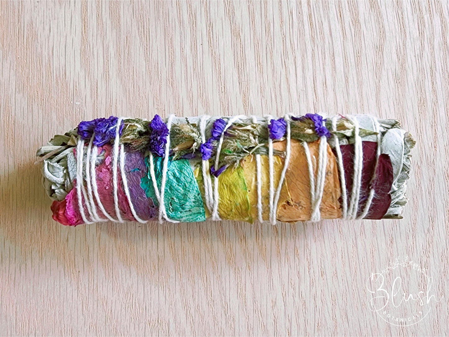 'SEVEN CHAKRA' White Sage Smudge Stick