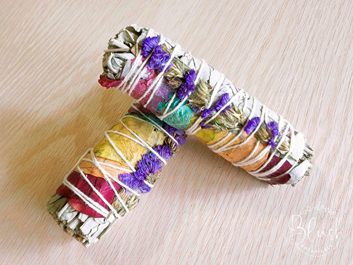 'SEVEN CHAKRA' White Sage Smudge Stick